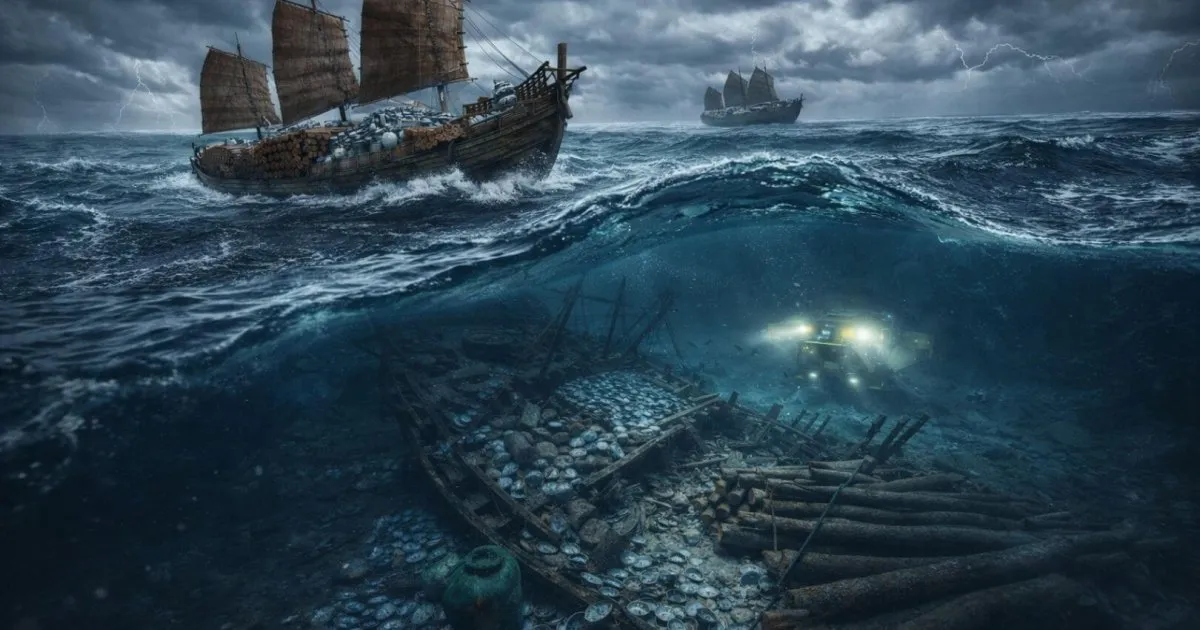 Onderwatervondst uit de Ming-dynastie in de Zuid-Chinese Zee