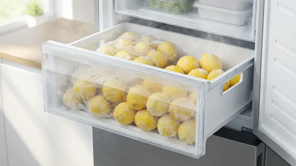 Slimme methode: ingevroren citroenrasp als nieuwe standaard in de keuken