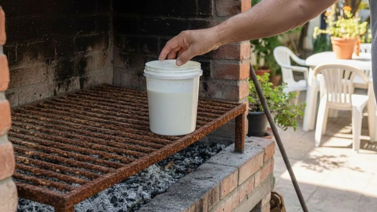 Herstel en gebruik je roestige barbecuegrill in enkele minuten